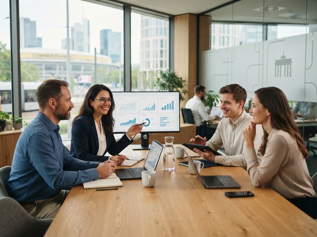 SkvaldrepunETH Team bei der Auswertung von Finanz- und Marktdaten